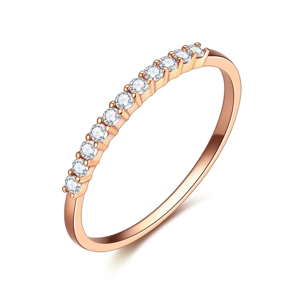 

ZOCAI Women Ring 18K Gold with100% Genuine Certified Diamond Engagement Ring Wedding Gift W00091