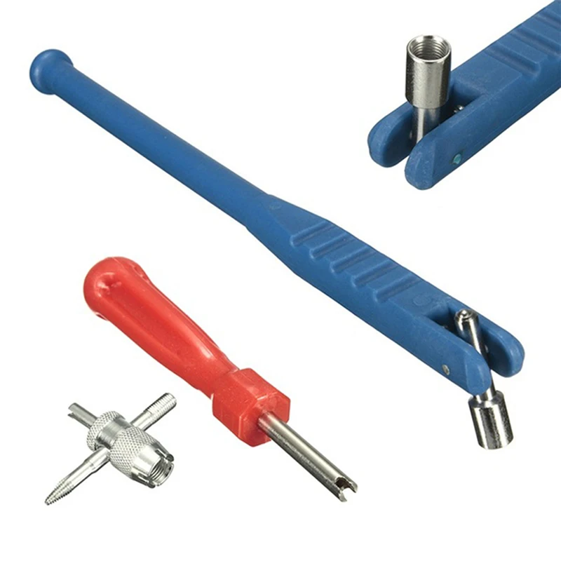 Сердцевина клапана шины для удаления шин Съемник в 4-х направлениях инструмент