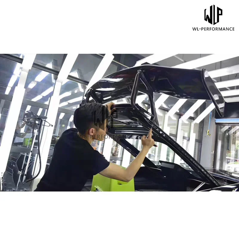 Комплект для кузова автомобиля Lp550 Lp560 из углеродного волокна спойлер заднего