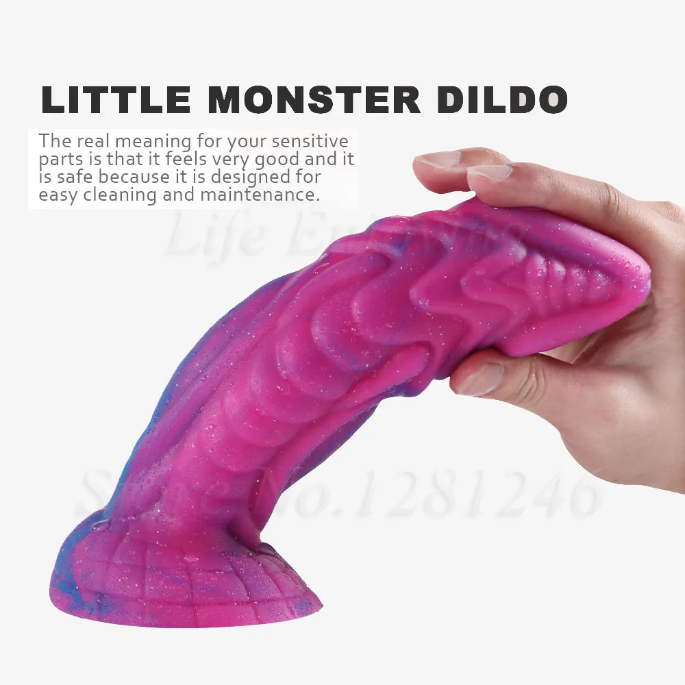 2021 Dragon Monster Anal Dildo Cock Realistic Penis Liquid Silicone Texture Big Dick Suction Cup Animal Strapon Dildos Sex Toys |