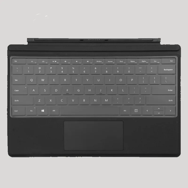 Чехол для клавиатуры Surface Go прозрачная клавиатура из ТПУ защитный чехол Microsoft Pro 5 6