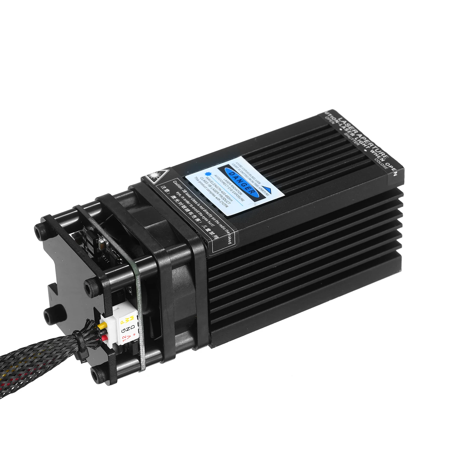 Лазерная головка 30W20W/10W лазерная 450 нм Синяя для резки лазерного гравировального