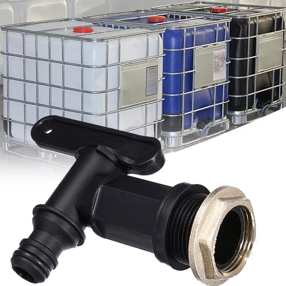 

Water Butt Tap 3/4Inch BSP Faucet Adapter Replacement Parts With Plastic Screw Thread For Outdoor Garden Bathroom Water Taps