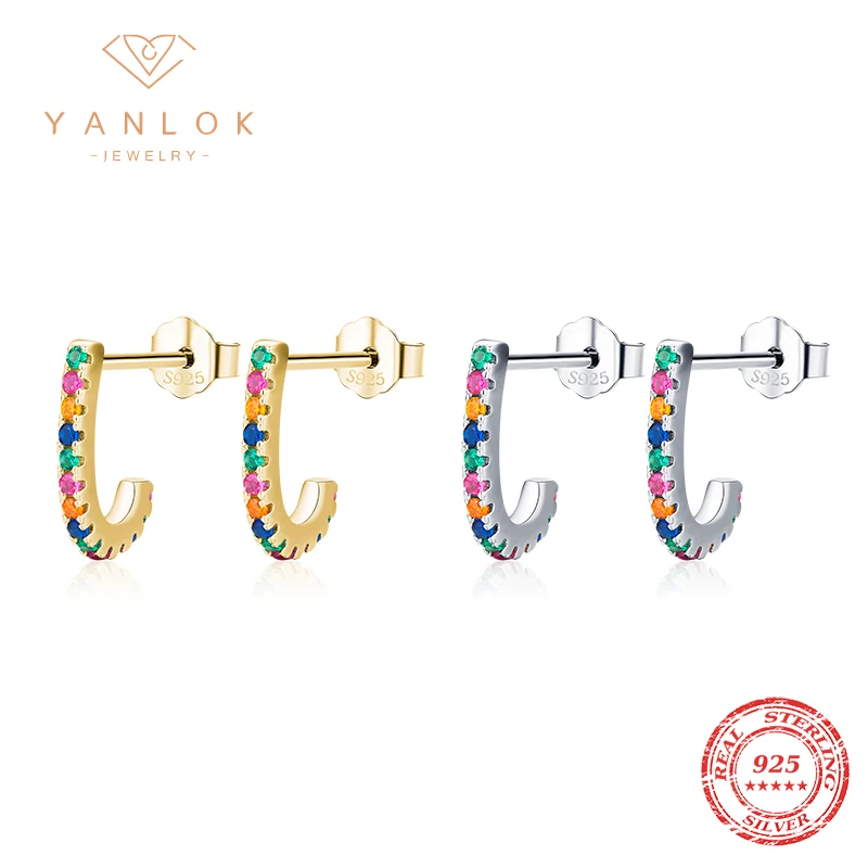 

Женские серьги-гвоздики из серебра 925 пробы с цирконом