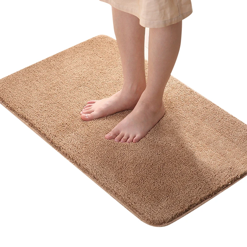 Входная дверь напольный коврик прямоугольной формы одноцветные коврики