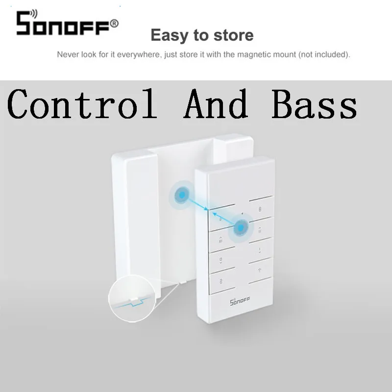 Пульт дистанционного управления Domotica SONOFF RM433 базовый кронштейн совместим с