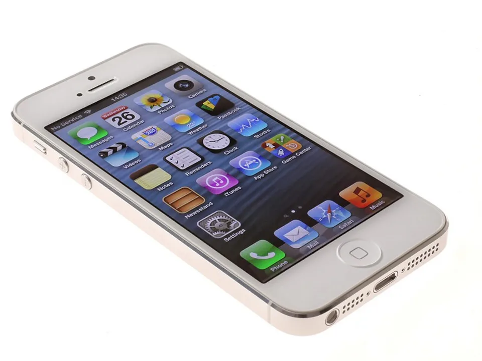 Apple iPhone 5 мобильный телефон 16/32/64GB Встроенная память 4," 8MP WI-FI gps IOS Bluetooth 1,3 ГГц отпечатков пальцев разблокированный сотовый телефон смартфон