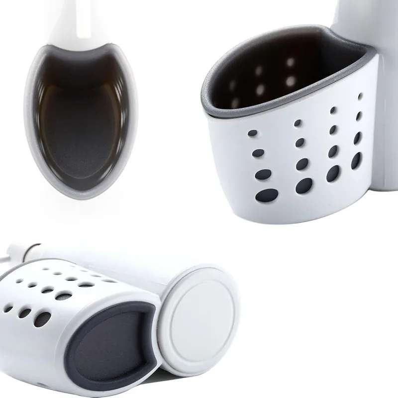 

Kitchen Racks Two-In-One Storage Box Multi Function Liquid Container Storage Basket Sink Sponge Holder for Kitchen Bathroom