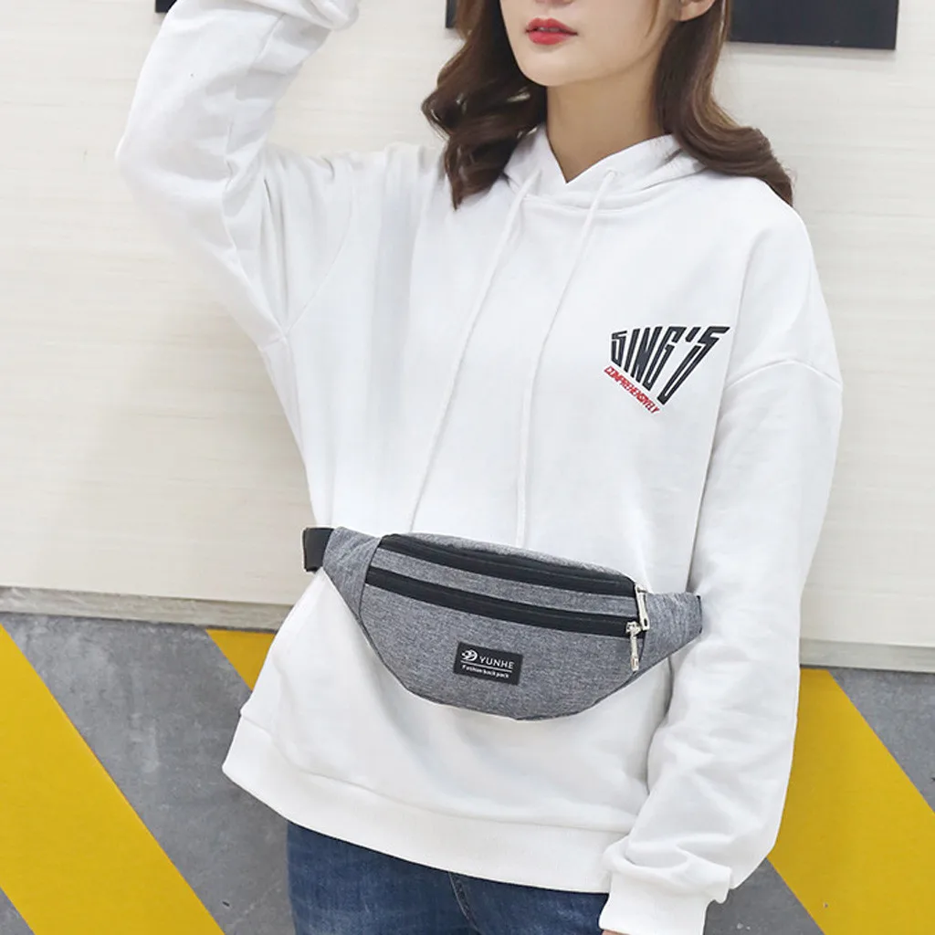 Нагрудная сумка для отдыха поясная уличная спортивная через плечо забавная