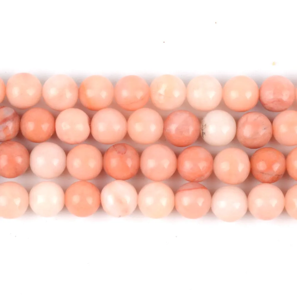 

Natural Pink Aventurines Stone Round Loose Spacer Beads For Jewelry Making DIY Bracelet Handmade 4/6/8/10/12mm