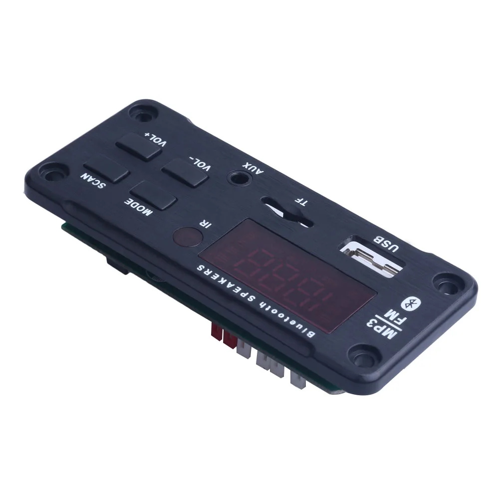 Беспроводной Bluetooth MP3 WMA USB/SD/FM/AUX декодер плата пластина аудио модуль цветной экран