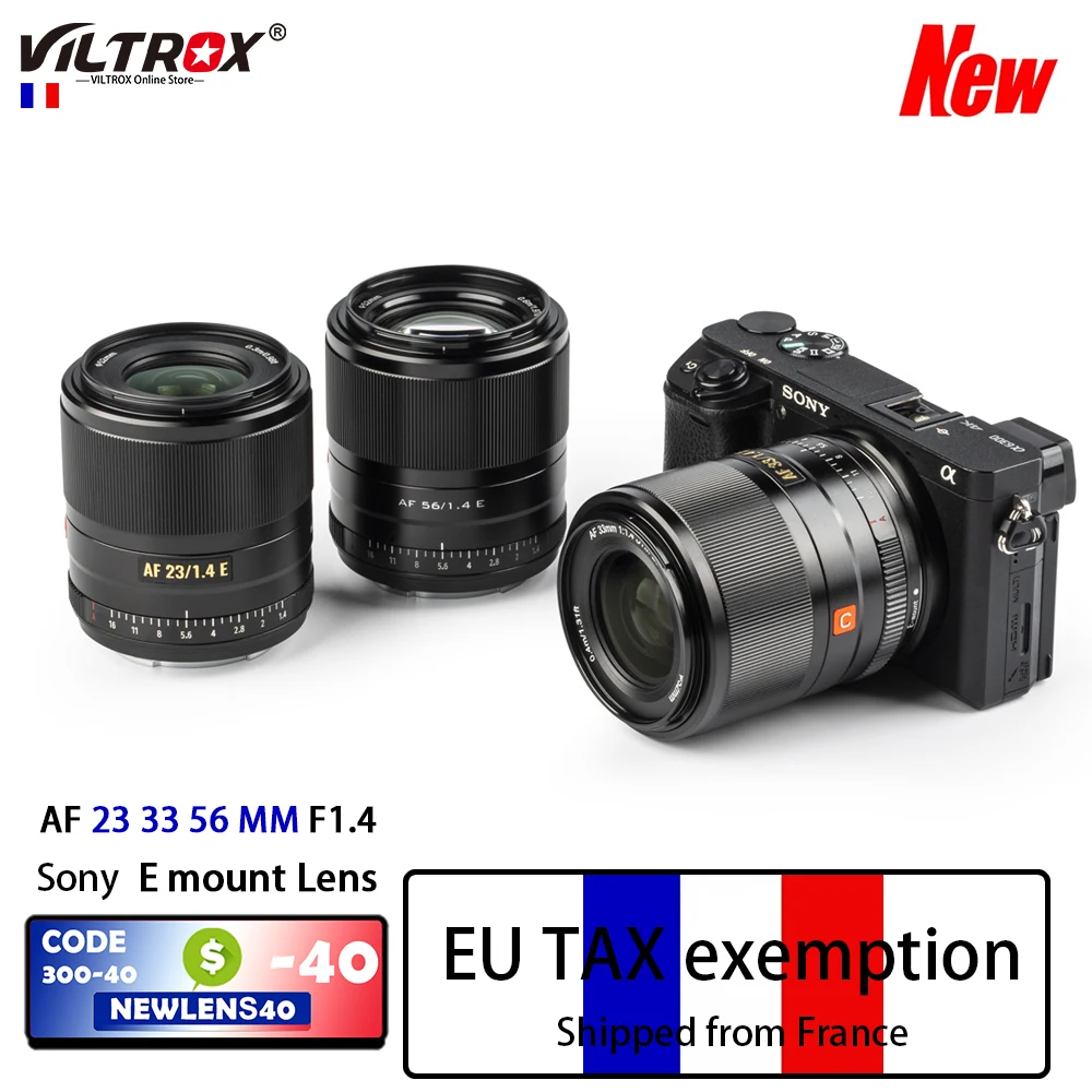 Объектив VILTROX 23 мм 33 56 F1.4 E с автофокусом Prime Большая диафрагма полная оправа линзы