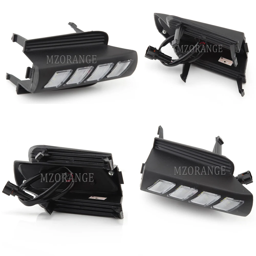 Дневные ходовые огни для Toyota Land Cruiser Prado 120 GRJ120 TRJ120 FJ120 LC120 2002 ~ 2010 противотуманные