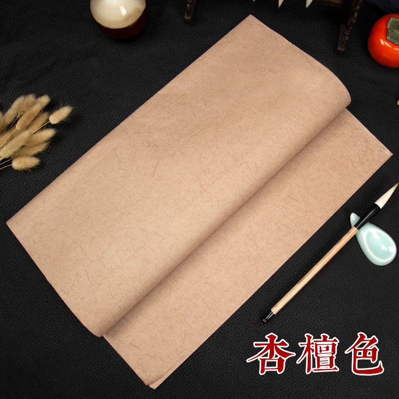 10 Sheets Batik Xuan Paper Thicken Half-Ripe Rice Brush Writing Competition Four &amp Six Feet Crude Fiber | Канцтовары для офиса