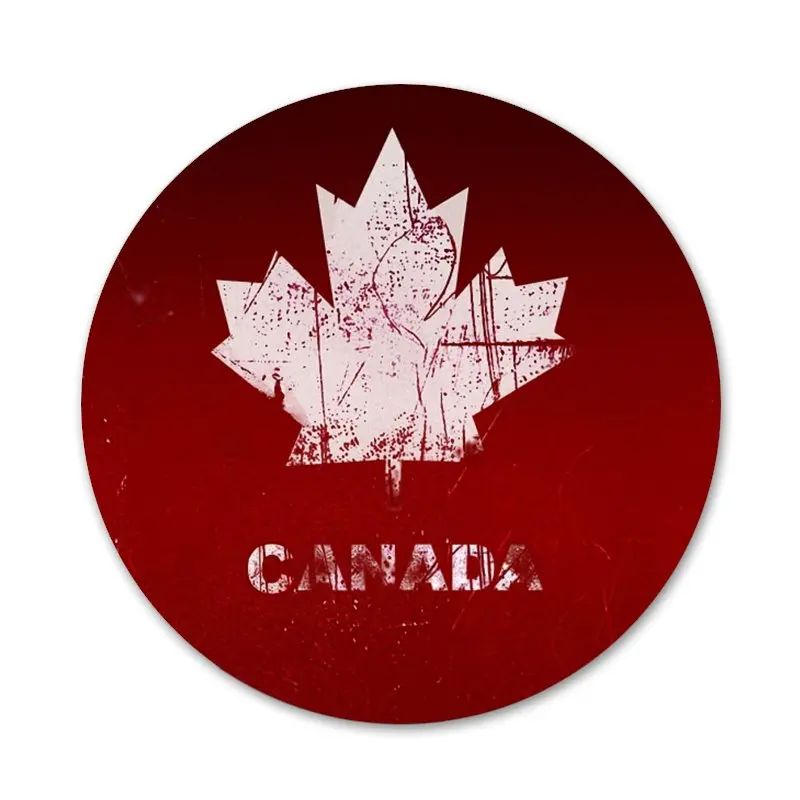 Я люблю Канадский кленовый лист значок для одежды рюкзака декоративный подарок -