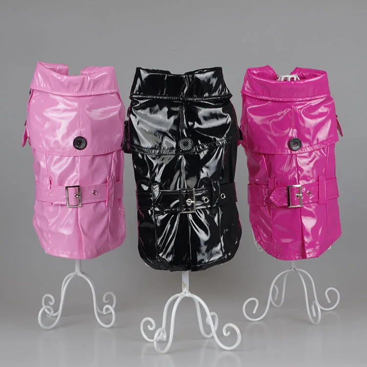 

pu Pet Dog Waterproof Raincoat Reflective Pet Clothes Dog Puppy Clothing Windproof Jumpsuit Jacket Hoodies Pet Supplies ZH759