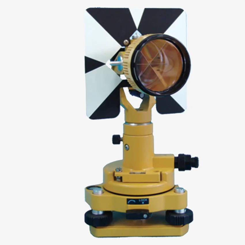 Дешевая оптическая Одиночная призма для topcon Total Station Prism/Tribrach Adapter surveying equipment Prism