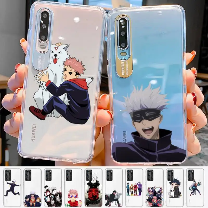 

Babaite Jujutsu Kaisen Phone Case For Huawei P 20 30 40 pro lite Psmart2019 Honor 8 10 20 Y5 6 2019 Nova3E