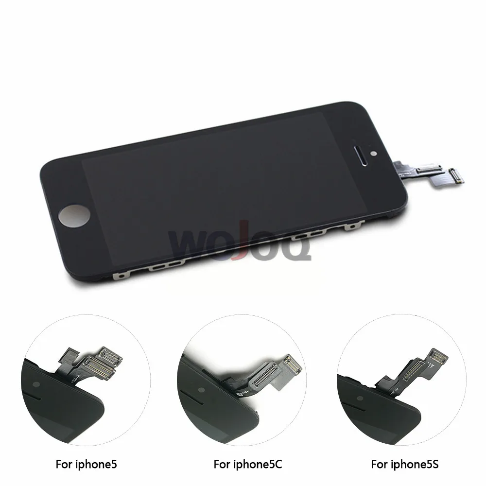 ЖК дисплей AAA для iPhone 4 5 5c сменные детали с сенсорным дигитайзером в сборе