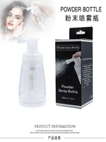 salon hair powder spray bottle refillable plastic container portable talcum separately bottled hairdressing accessories