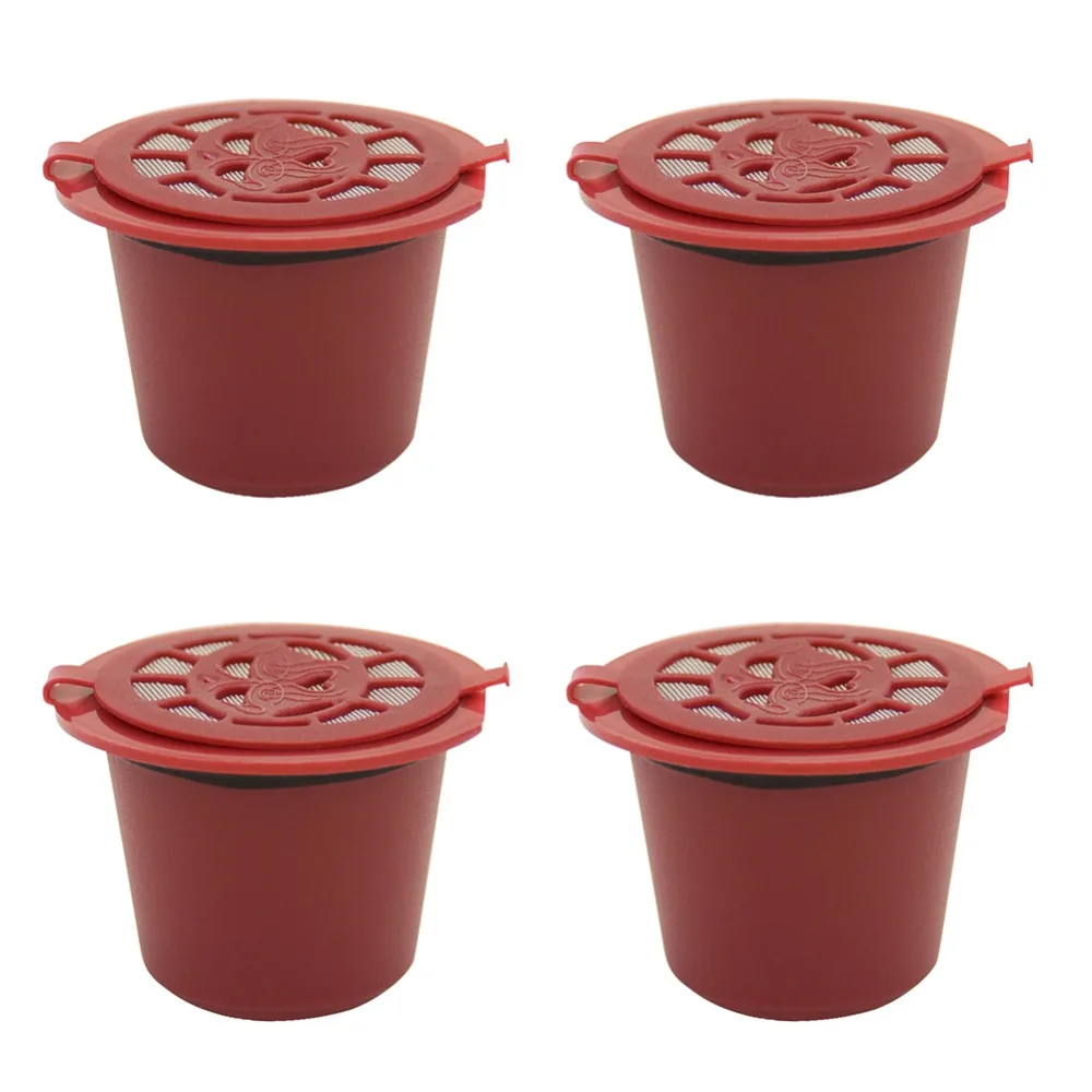 4 шт./компл. фильтр для кофе многоразовый Nescafe dolcegusto многоразовая кофейная капсула Nespresso экологически чистые чайные Корзины