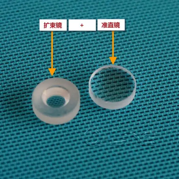 8 мм диаметр зеленый пучок расширитель объектив + Коллиматорные линзы/высокая