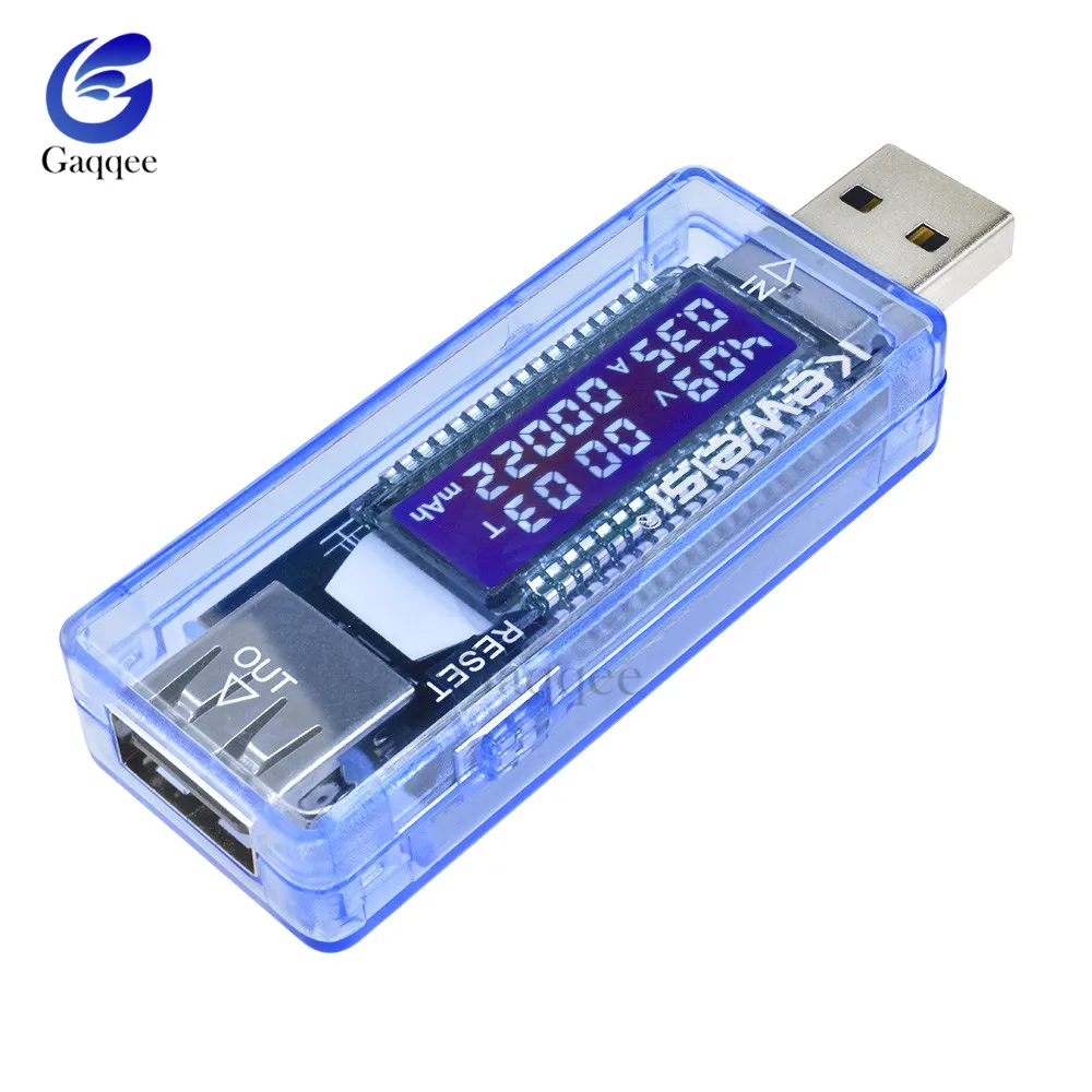 Тестер USB цифровой вольтметр постоянного тока измеритель напряжения Амперметр