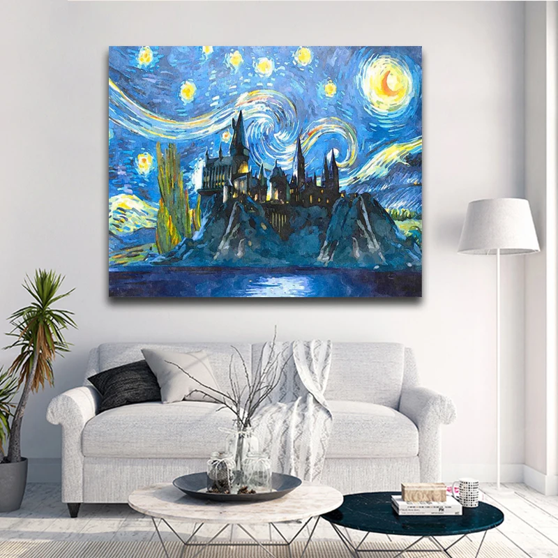 DIY Painting By Numbers Coloring Number Drawing On Canvas Pictures Hand Painted Modern Home Decor Artworks | Дом и сад