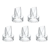 5 pcs silicone duckbill valves electric breastpump parts baby feeding nipple pump replacement accessories