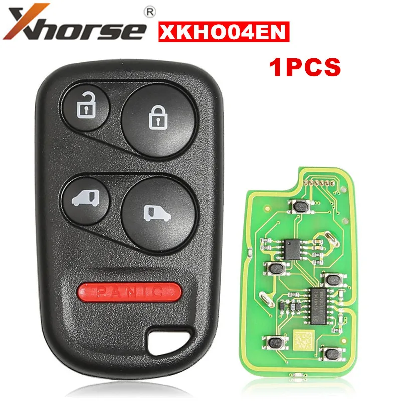 

1PCS XHORSE XKHO04EN for Honda Style Separate 4BTN With Sliding Door Button