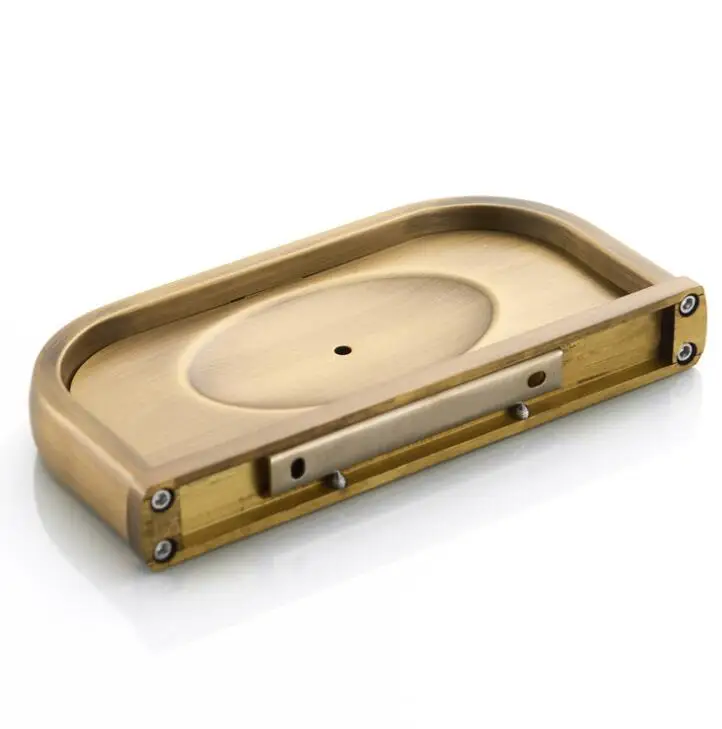 Золотая латунная корзина для мыла/мыльница/держатель мыла/Аксессуары ванной