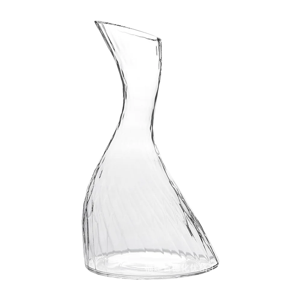

1pc Household Crystal Decanter Simple Practical Design Transparent Decanter