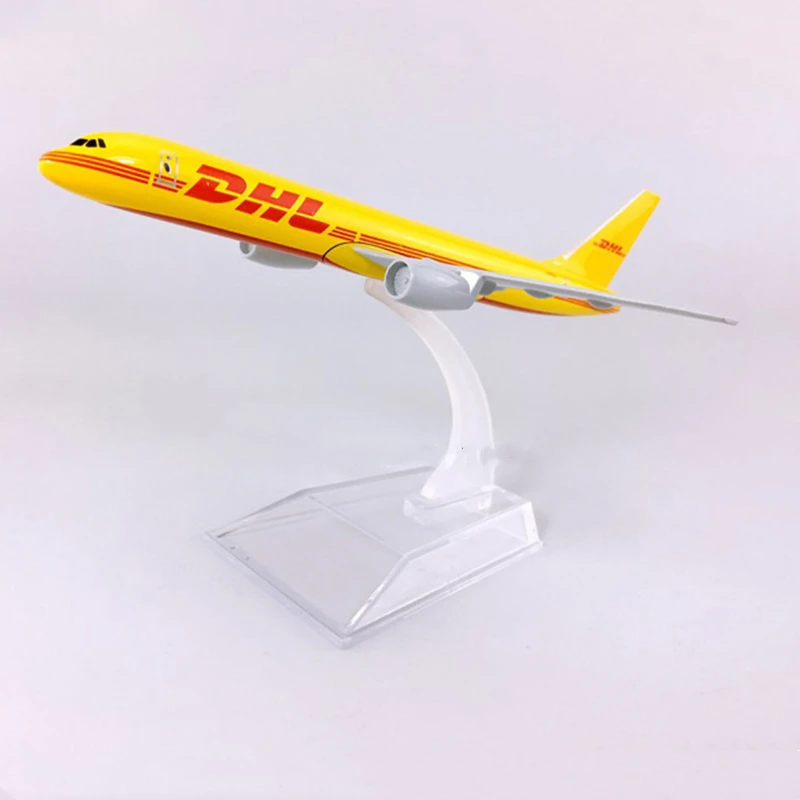 16 см 1:400 самолетов Boeing B757 модель DHL Экспресс доставка авиалиний цинковый сплав