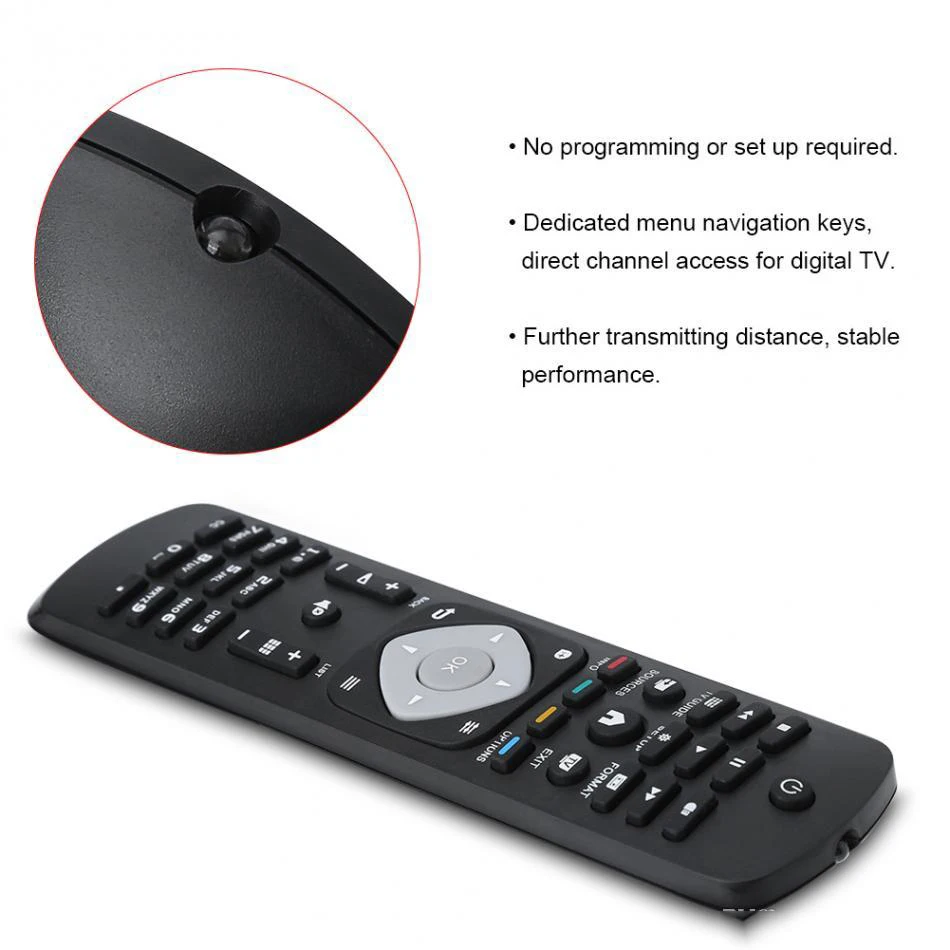 Пульт дистанционного управления универсальный для Philips LCD LED YKF347-003 TV запасной Smart |