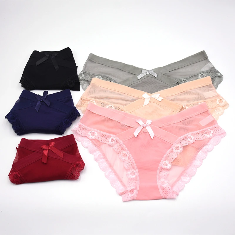 Женские кружевные сексуальные трусики AIDEVER 3 шт./лот женское соблазнительное