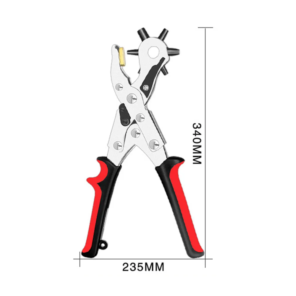 Хит 2020 многофункциональные пробивные плоскогубцы домашний ремень дырокол кожа