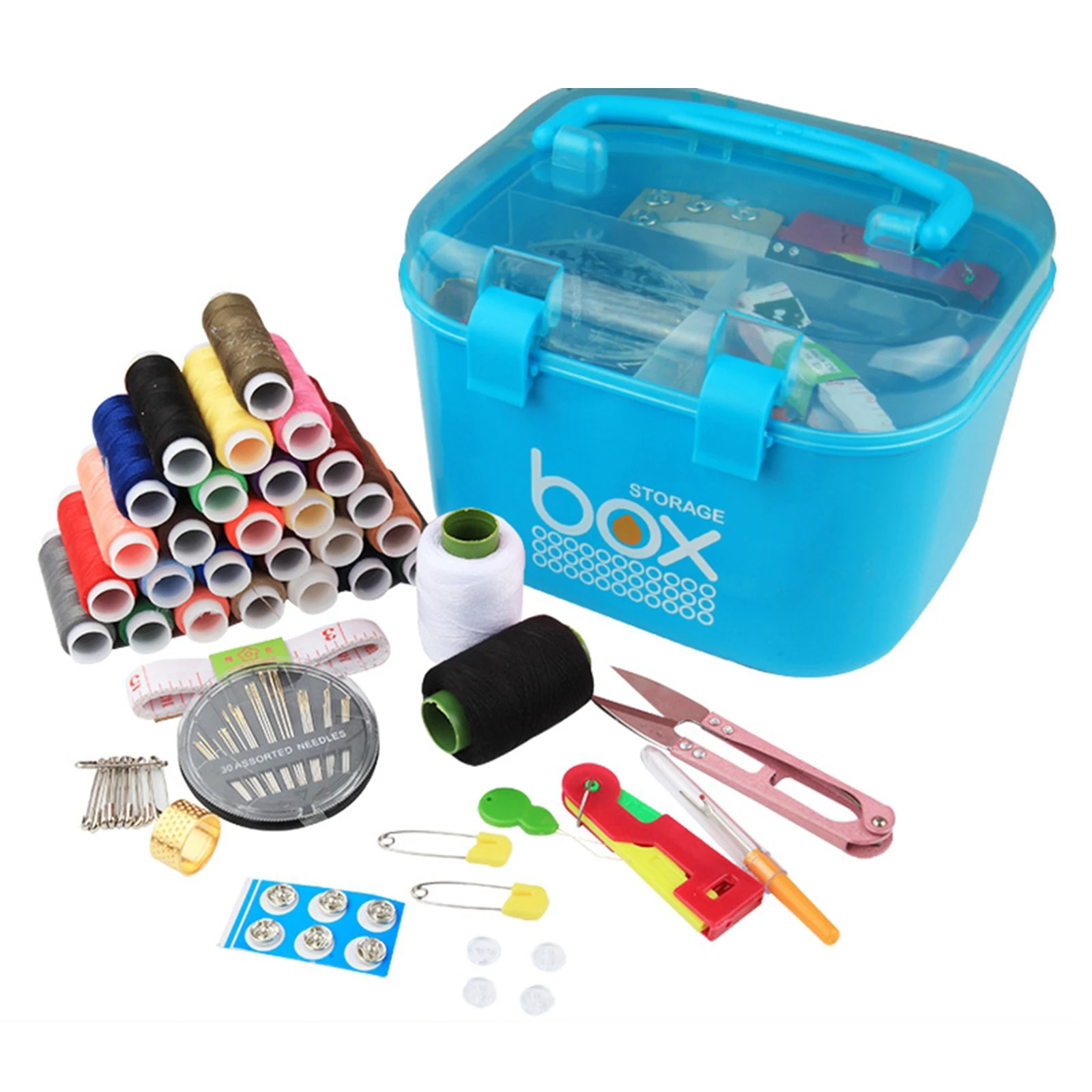 Многофункциональный прозрачный пластиковый ящик для инструментов хранения