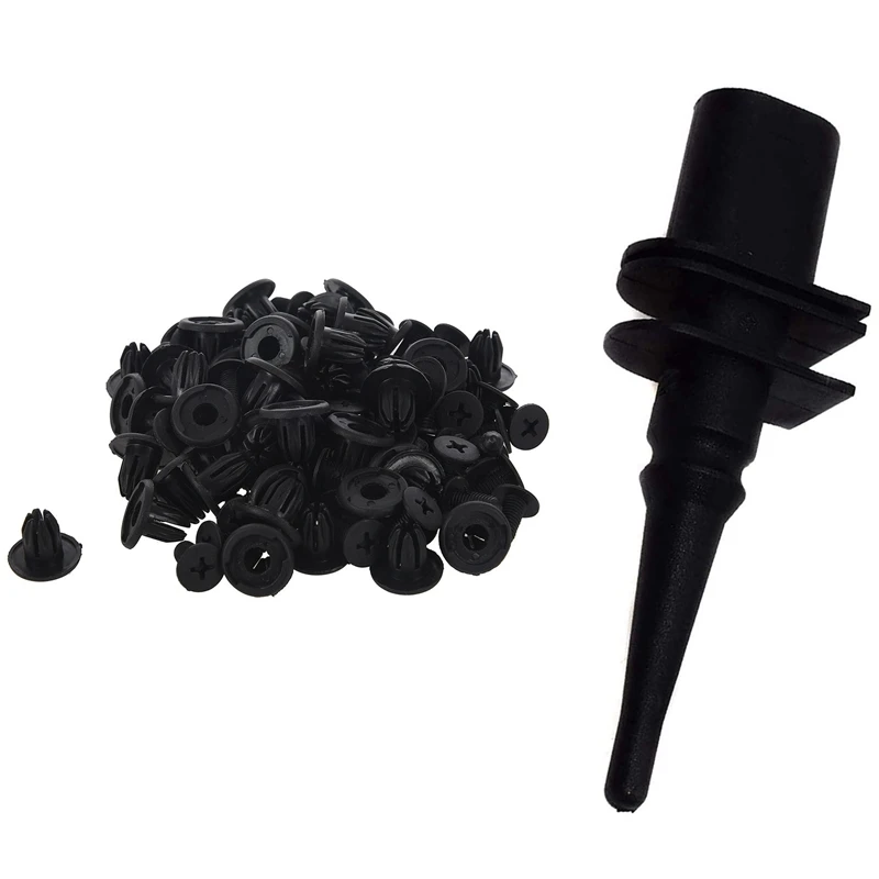 Клипсы с заклепками для крепления 10 мм отверстие 1 шт. передний задний левый