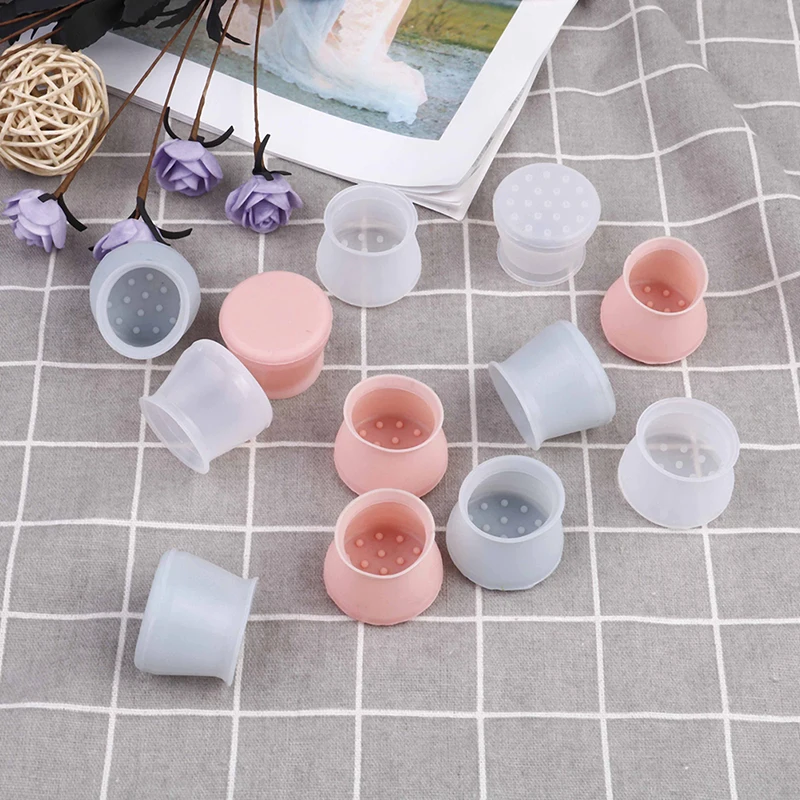 

4Pcs/Set Silicone Rectangle Square Round Chair Leg Caps Feet Pads Furniture Table Covers Wood Floor Protectors Pads Protective