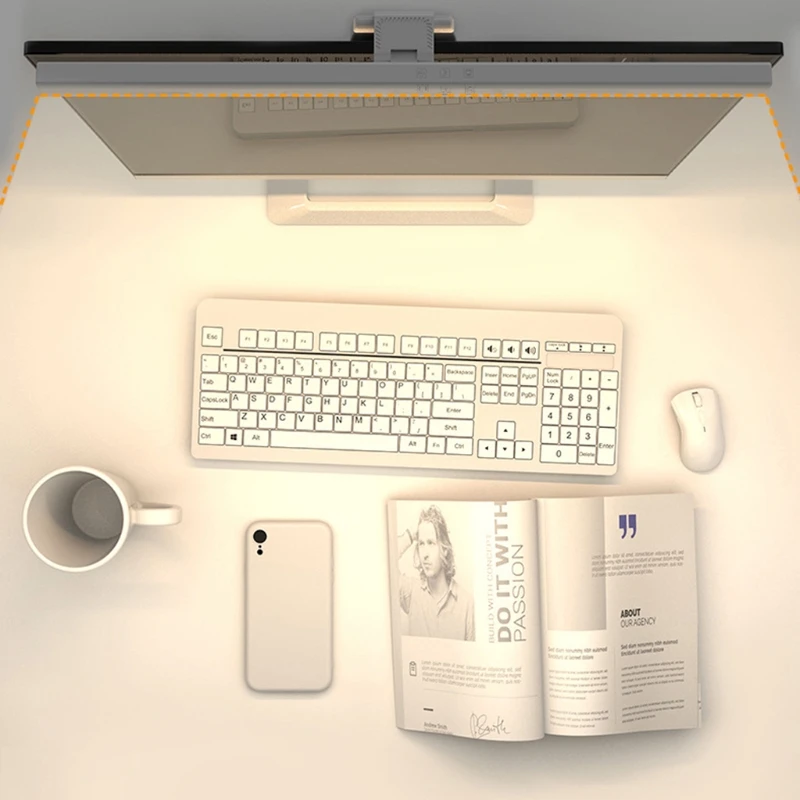

Screenbar Light Desk Lamp Computer Laptop USB LED Light Desk Lamp Reading Adjustable LCD Monitor Screen Light