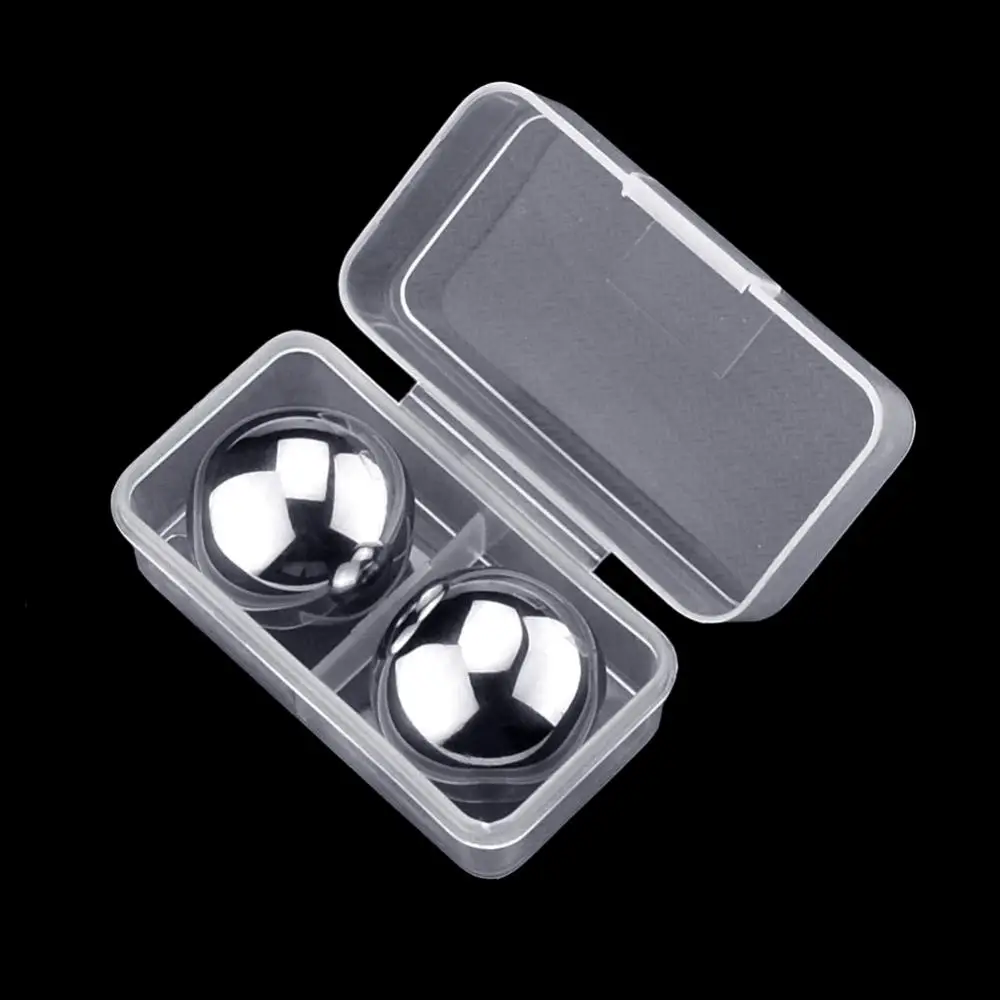 

Hot Sales!! Round Ball Shaped Stainless Steel Whiskey Stones Red Wine Drink Cooler Ice Cubes