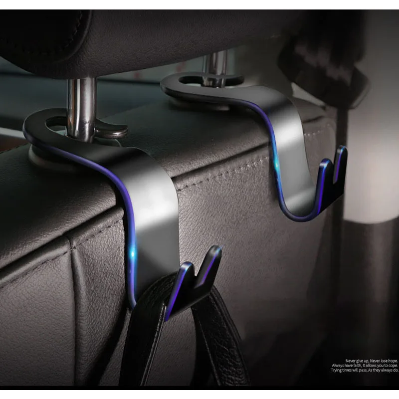 2 шт. Универсальный Крючок для автомобильного сиденья вешалка подшипник 40 кг