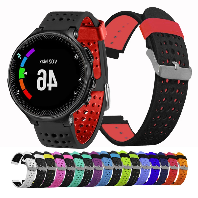 

Ремешок силиконовый для наручных часов Garmin Forerunner 235 220 230 620 630 735