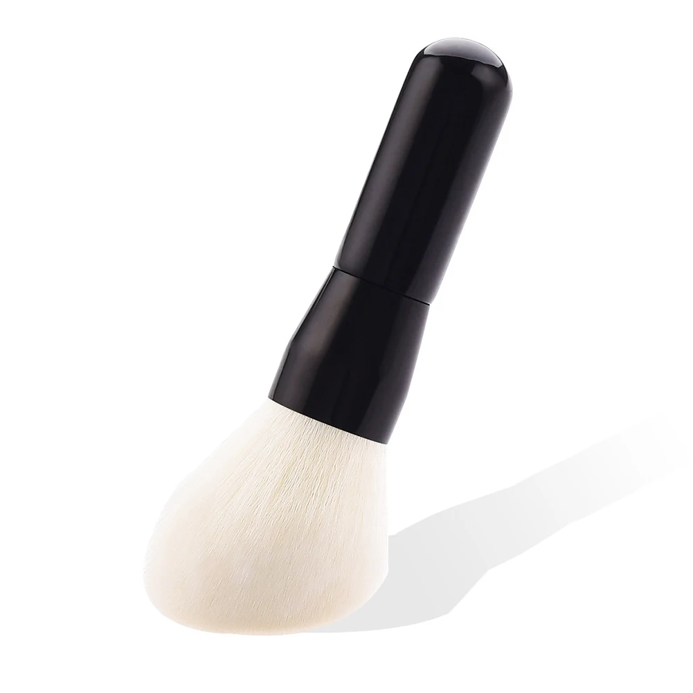 Новая Профессиональная румяна Свободная Пудра основа для лица щетка деревянная