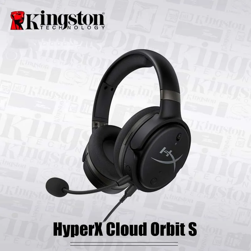

Gamer Headphone HyperX Cloud Orbit S Gaming Headset 3D Audio Technology E-sports Headset Wired + wireless Headset