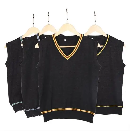 Свитер унисекс с рисунком волшебного Шопа Слизерин Когтевран жилет толстовки