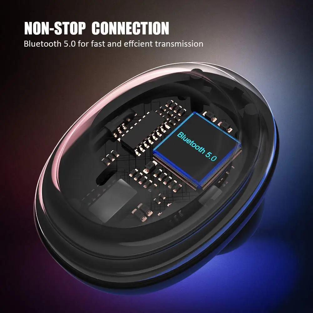 Оригинальные беспроводные наушники Bluetooth 5 0 с 2000 мА/ч Chareging чехол TWS Стерео