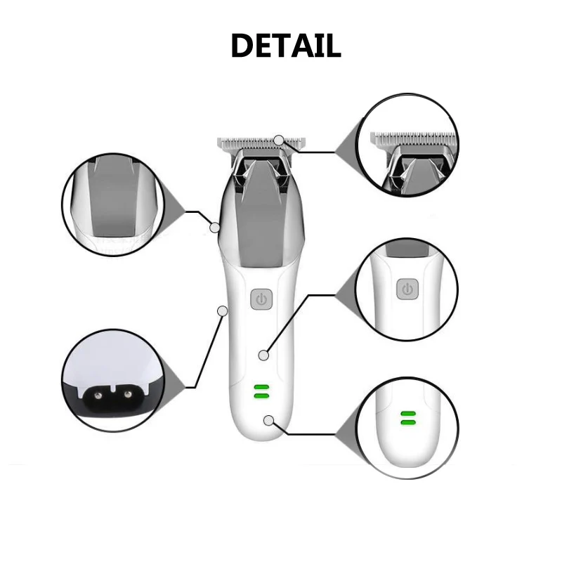 

KEMEI KM-5029A Hair Trimmer Hair Clipper USB Rechargeable Haircut Machine 240min use Time home or salon Powerful Clipper