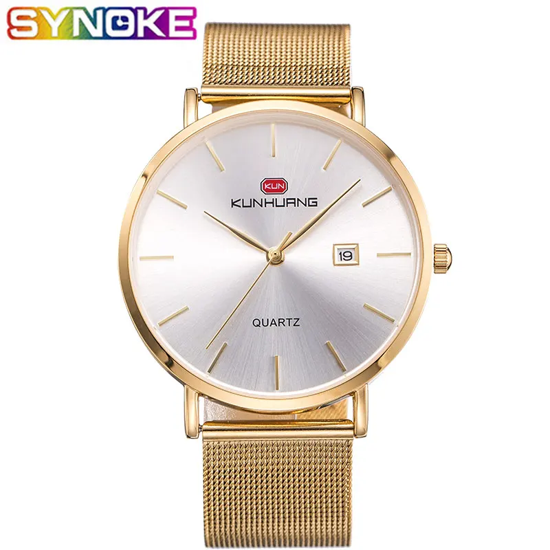 2019 новые модные мужские кварцевые часы люксовый Топ бренд ремешок из нержавеющей