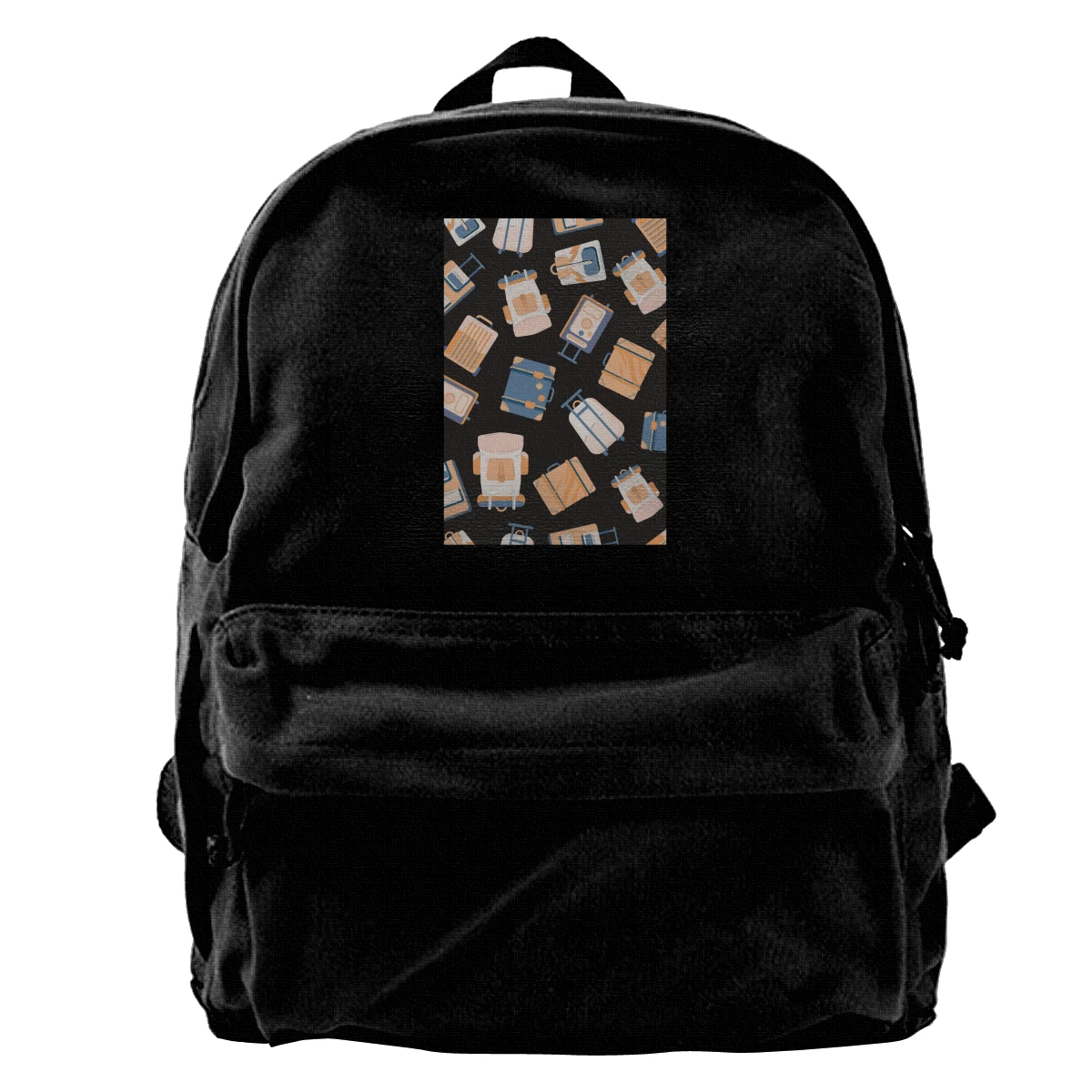 

Fashion canvas backpack school travel mountaineering training class dedicated shopping zoo, park outdoor sports backpack